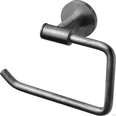 Держатель для туалетной бумаги TA235 Матовый черный хром Латунь