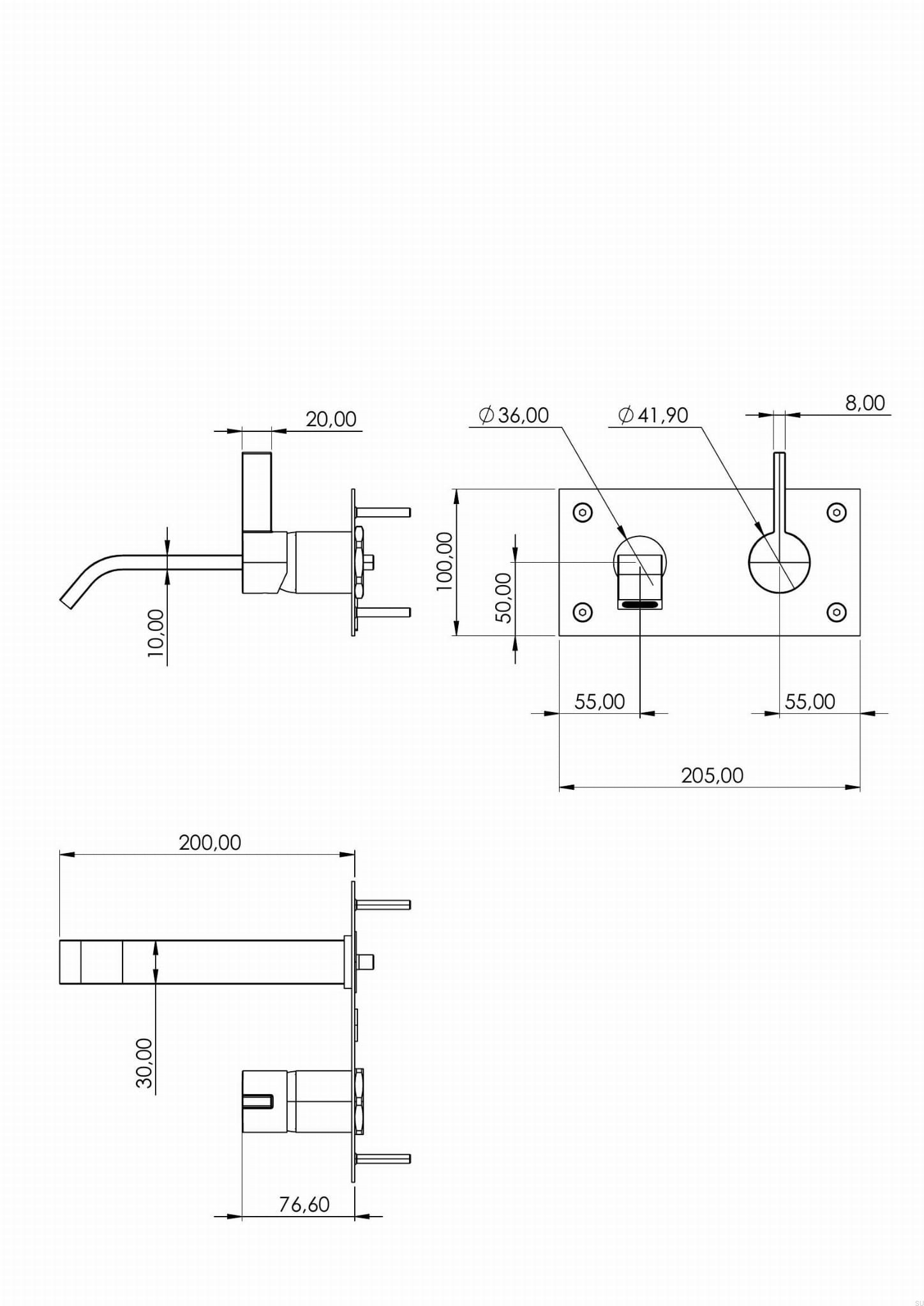 9426753--Bateria umywalkowa ARM006 Mosiężna Czarny Chrom Szczotkowany -Tapwell-Skandynawskie-Uchwyty_2