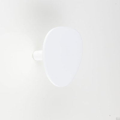 Мебельная ручка Ink White, сталь