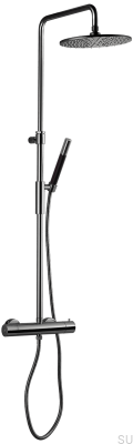 TVM7200-150 Душевой набор Латунь Черный Хром