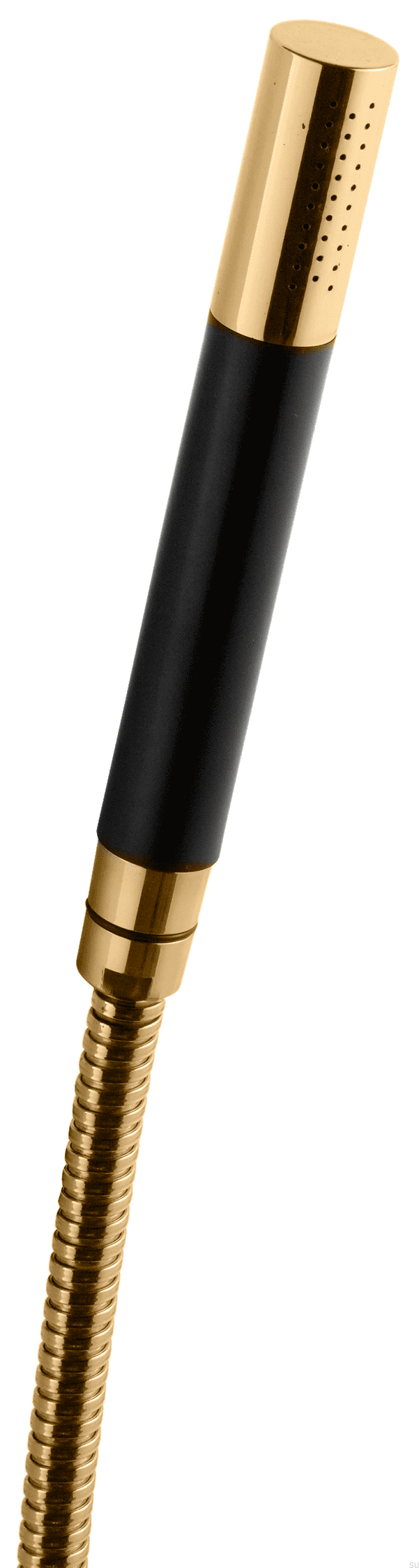 9418478--Słuchawka prysznicowa z wężem DSO14090 Mosiężna Polerowana Nielakierowana-Tapwell-Skandynawskie-Uchwyty_1