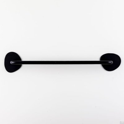 Ink 238 черная стальная продольная мебельная ручка