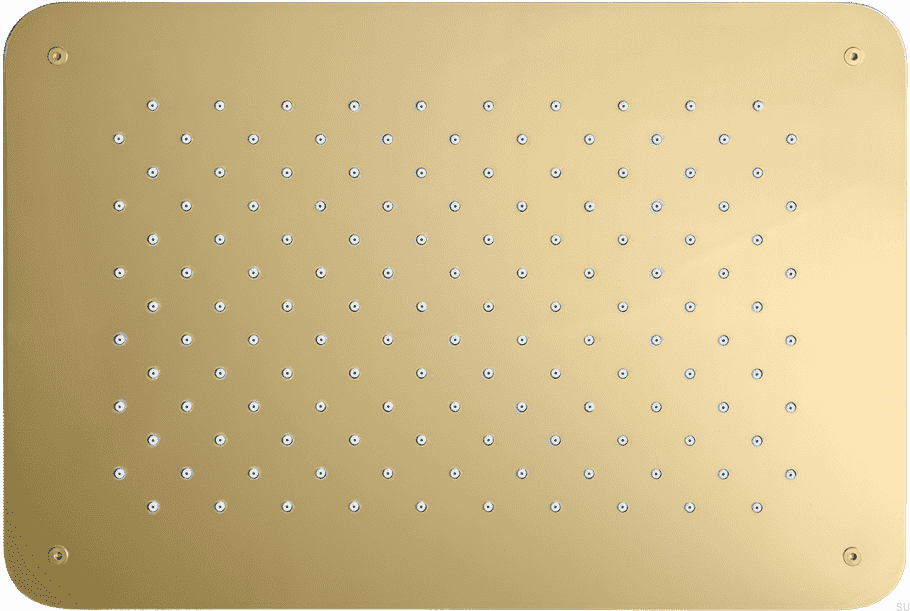 9422993--Głowica prysznicowa deszczownica prostokątna 370 x 250 ZSOF092 Mosiężna Miodowe Złoto-Tapwell-Skandynawskie-Uchwyty_1