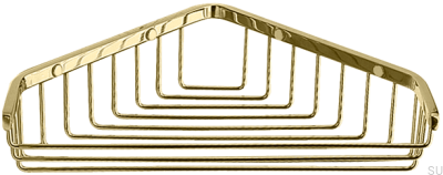 Мыльница угловая ТА156, Honey Gold Brass