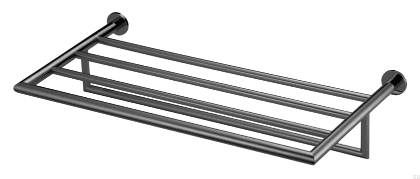 9422842--Wieszak na ręczniki TA814 Mosiężny Czarny Chrom Szczotkowany-Tapwell-Skandynawskie-Uchwyty_1