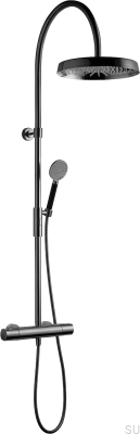 ARM7300-150 Душевой набор из латуни, черный хром