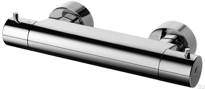 ЭВМ168-150 термостатический смеситель для душа, хромированная латунь