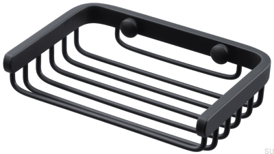 Мыльница TA126 Matte Black Brass