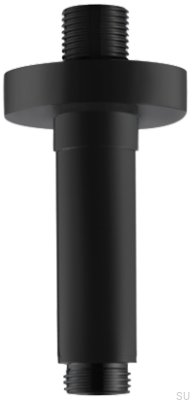 Потолочный душевой кронштейн FL271-085 Matte Black Brass