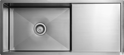 Диско 8140 стальная кухонная мойка