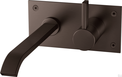 Смеситель для умывальника ARM008 Латунь Коричневый