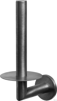 Держатель для туалетной бумаги TA234 Матовый черный хром Латунь