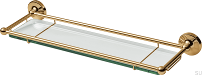 TA136 Полка для ванной Classic, полированная латунь, без лака
