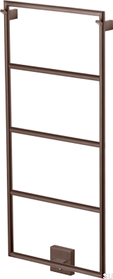 Радиатор для ванной комнаты TW800-400 Сталь Коричневый Матовый