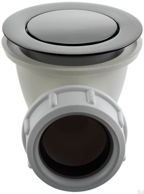 Пробка для всплывающей ванны 22200 Латунь Черный Хром