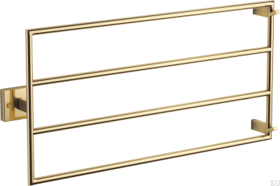 Радиатор для ванной комнаты TW400-800 Steel Honey Gold PVD