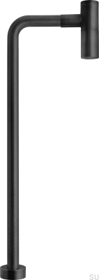 Сифон для умывальника с L-образной трубкой XA100 Matte Black Brass