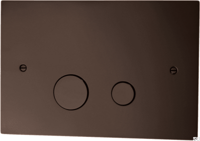 Кнопка смыва DUO112, латунь, коричневый