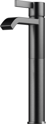 Смеситель для умывальника ARM081M Латунь Черный Матовый Хром