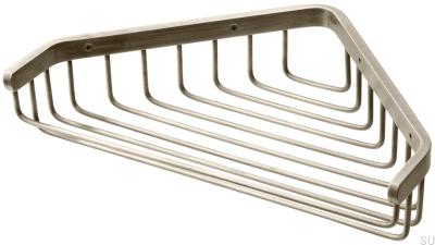 Угловая мыльница TA156, Матовый никель, латунь