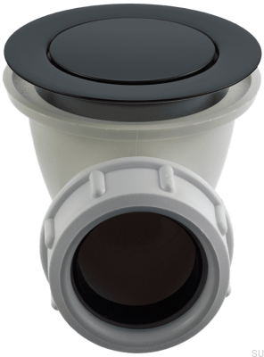 Пробка для выдвижной ванны 22200 Matte Black Brass