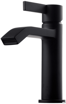 Смеситель для умывальника ARM071 Matte Black Brass