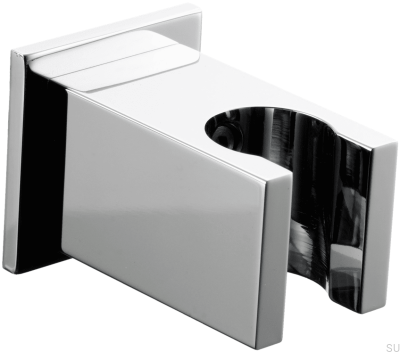 Настенный держатель для душевой лейки XSUP030 SQUARE, Хромированная латунь