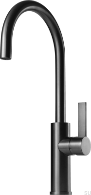 Смеситель для кухни ARM180 Латунь Черный Матовый Хром