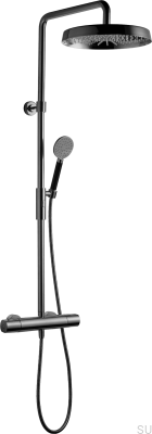 ARM7200-150 Душевой набор из латуни, черный хром