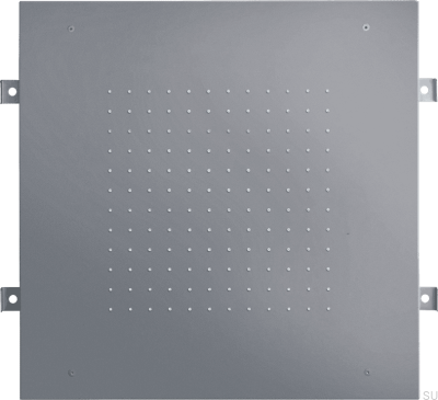 Квадратная душевая головка Rain 500 ZSOF095 Латунь Серый Аскот