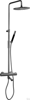 TVM2200-150 Душевой набор Латунь Черный Матовый Хром