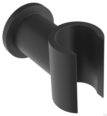 Настенный держатель для душевой лейки XSUP030 Matte Black Brass