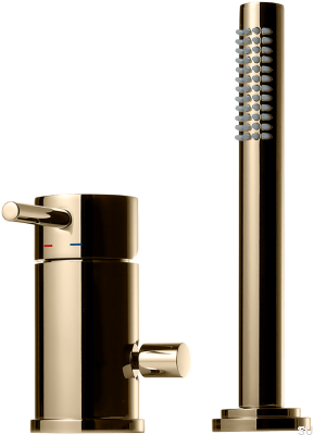 Смеситель для ванны с душевой лейкой BI048, полированная латунь, неокрашенный
