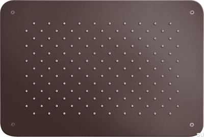 Прямоугольная насадка для тропического душа 370 x 250 ZSOF092 Латунь Коричневый