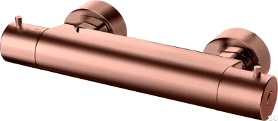 Термостатический смеситель для душа EVM168-150 Матовая медь Неокрашенный