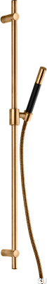 Душевая штанга Dso с регулируемым настенным держателем ZSAL300 Латунь Полированная Неокрашенная