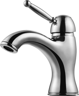 GI071 смеситель для умывальника, хромированная латунь