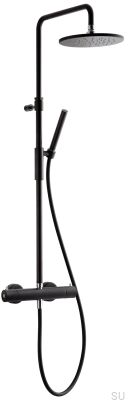 Душевой набор TVM7200-150 Матовый Черный Латунь