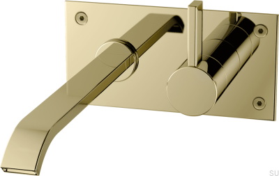 ARM008 Смеситель для раковины Мед Золото Латунь