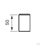 Удлинитель для смесителя для умывальника XPRO300, хромированная латунь