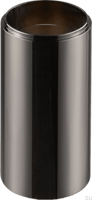 Удлинитель для смесителя для умывальника XPRO600, Латунь, Черный Хром