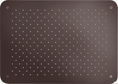 Прямоугольная насадка для тропического душа 450 x 320 ZSOF093 Латунь Коричневый