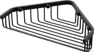 Угловая мыльница TA156, Matte Black Brass