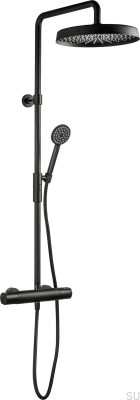 Душевой набор ARM7200-150 Matte Black Brass