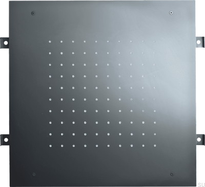 Квадратная насадка для тропического душа 400 ZSOF094 Латунь Черный Хром