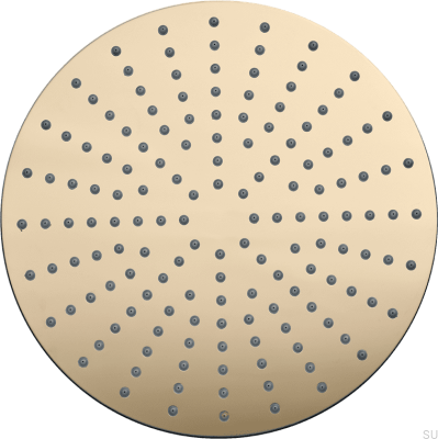 Душевая лейка, круглый тропический душ 250 ZSOF250, полированная латунь, неокрашенная