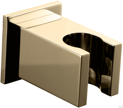 Настенный держатель для душевой лейки XSUP030 SQUARE Латунь Полированная Неокрашенная