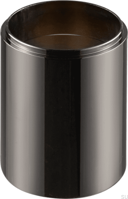 Удлинитель для смесителя для умывальника XPRO300, Латунь, Черный Хром