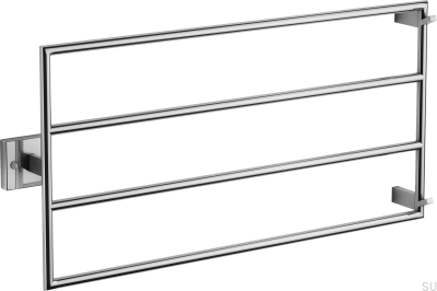 Радиатор для ванной комнаты TW400-800, полированная хромированная сталь