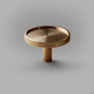 Ручка для мебели Ina L Латунь, Матовая, Неокрашенная